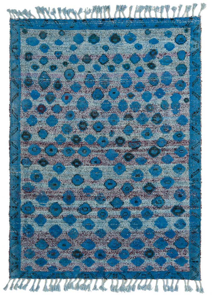 5' x 6' 7 Hand Knotted Darya Wool Rug