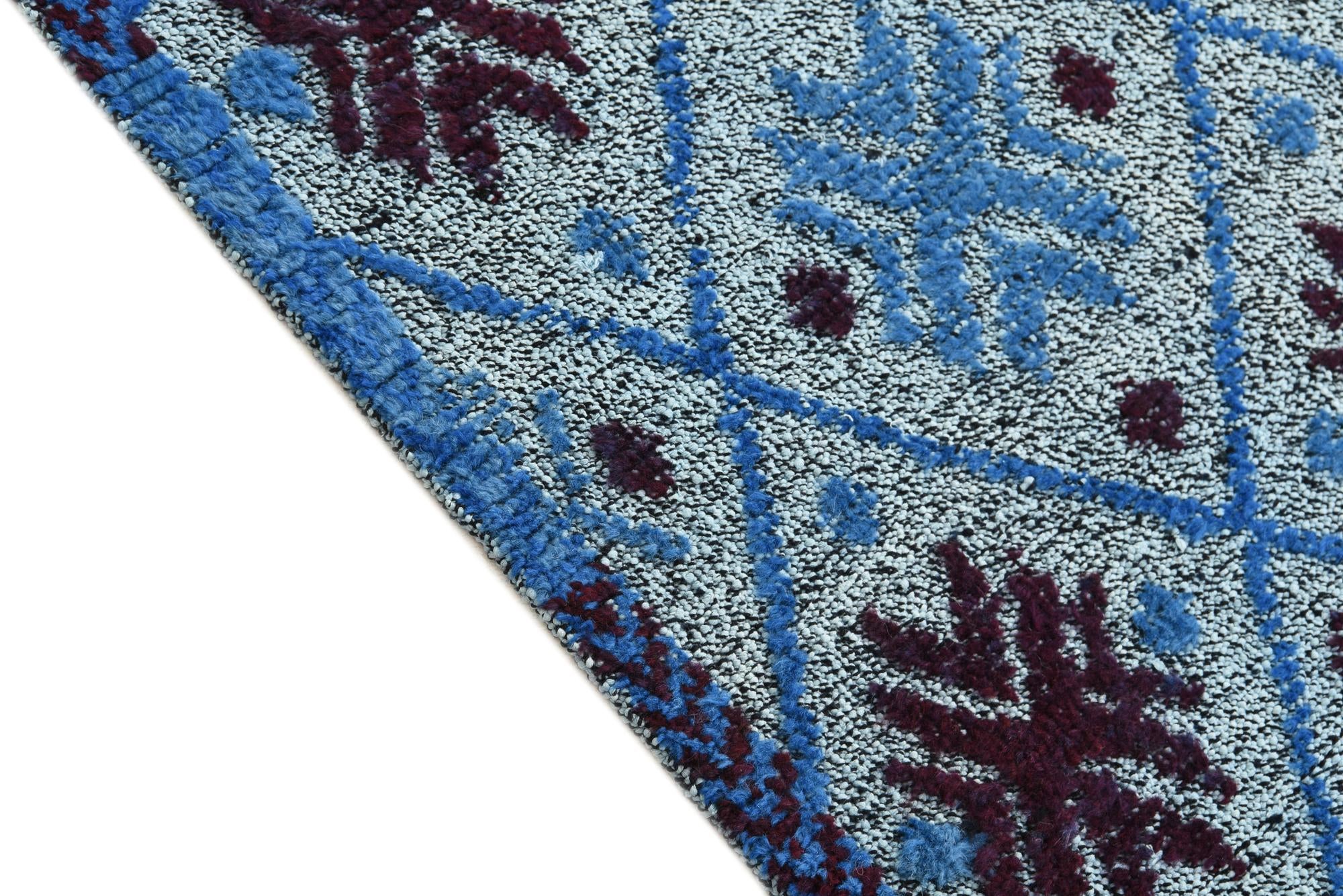 5' 10 x 8' 3 Hand Knotted Darya Wool Rug