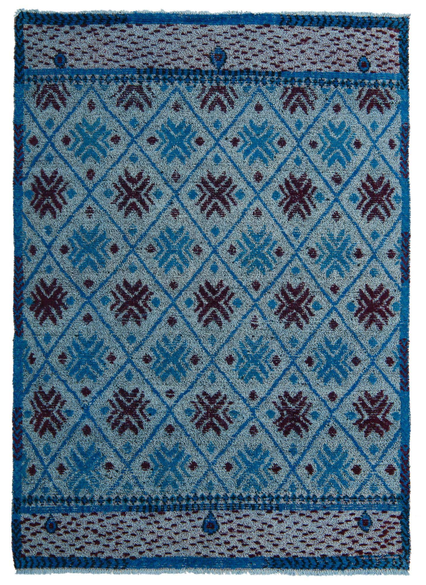 5' 10 x 8' 3 Hand Knotted Darya Wool Rug