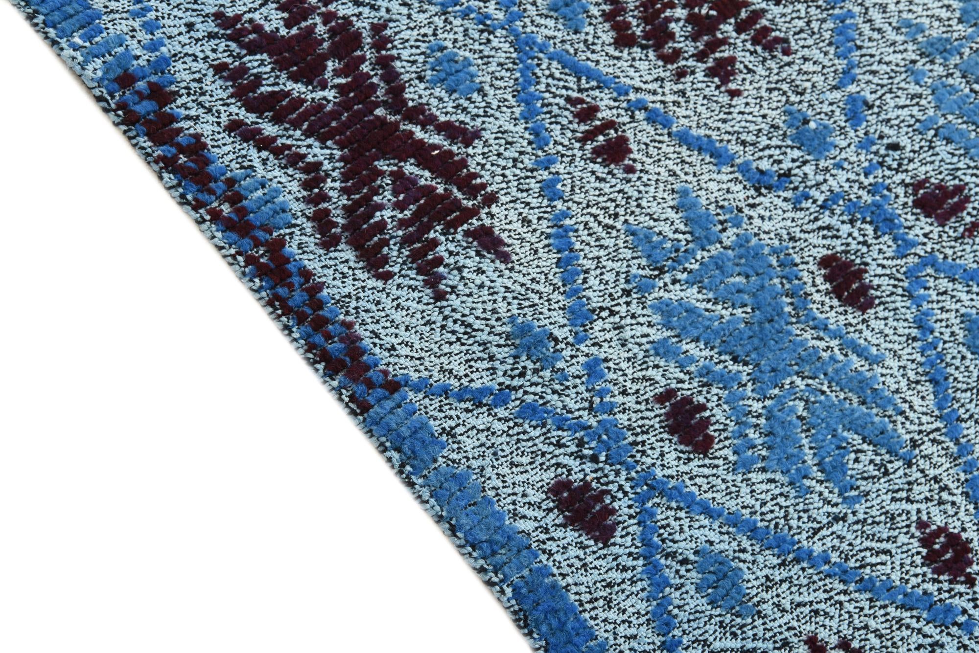 5' 5 x 8' 3 Hand Knotted Darya Wool Rug