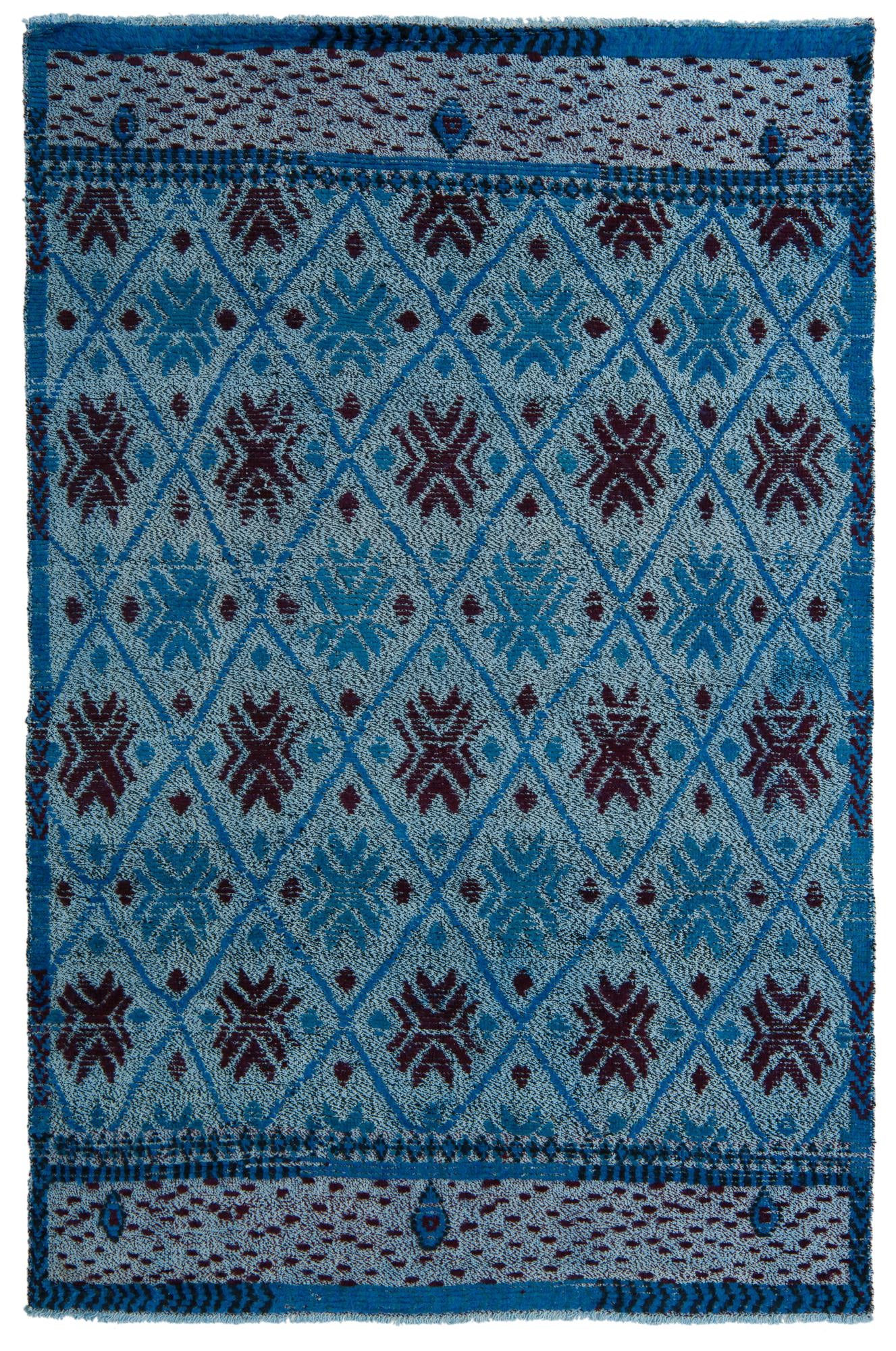 5' 5 x 8' 3 Hand Knotted Darya Wool Rug
