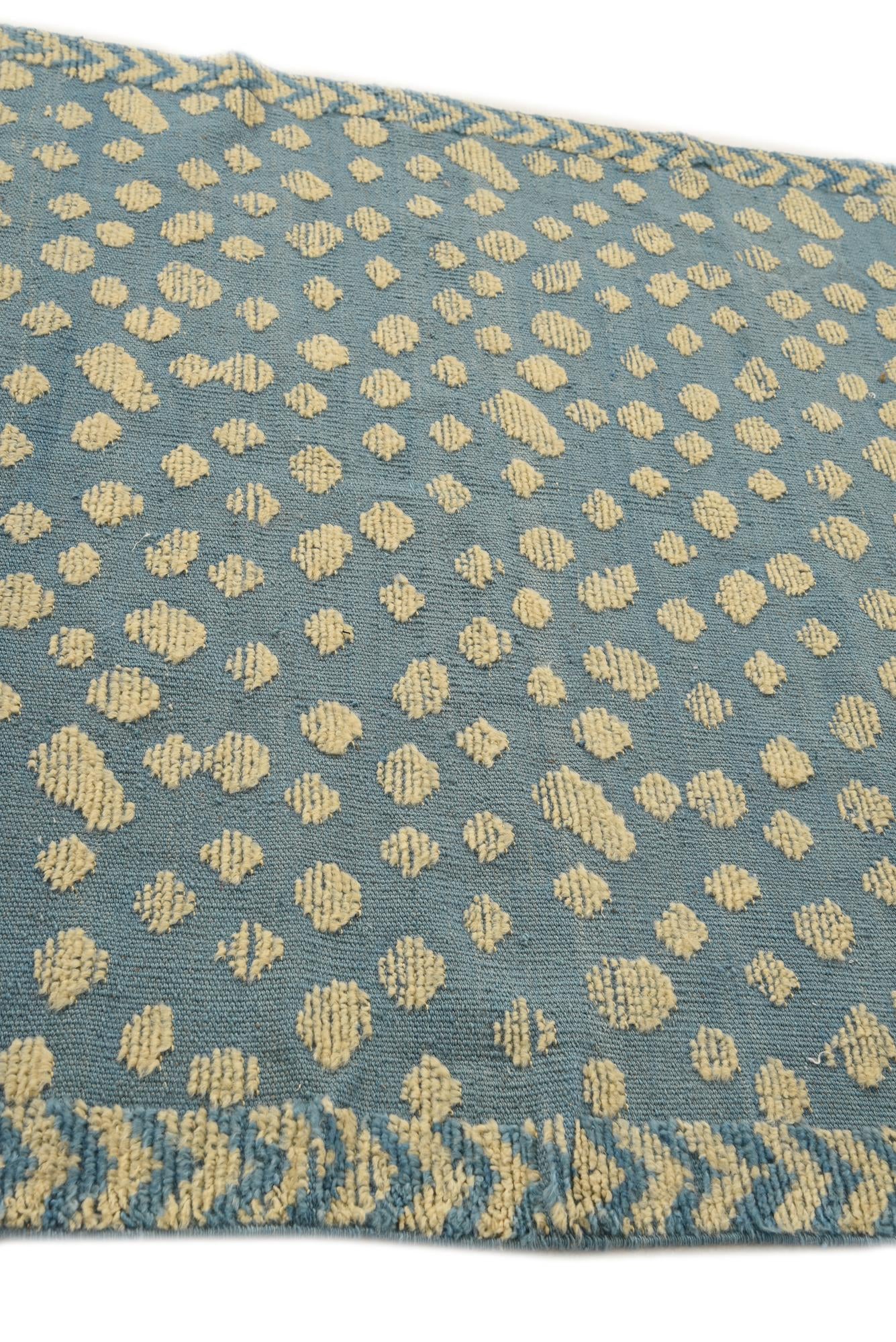 4' 3 x 6' 1 Hand Knotted Darya Wool Rug