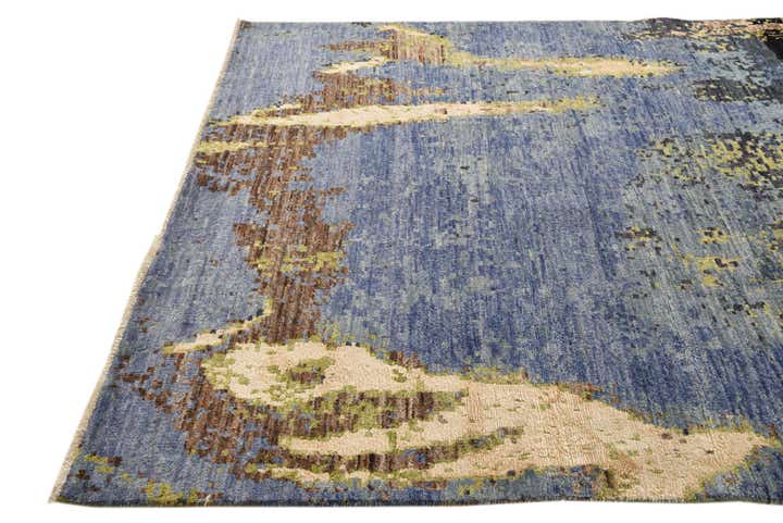 6' 5 x 9' 9 Hand Knotted Darya Rug