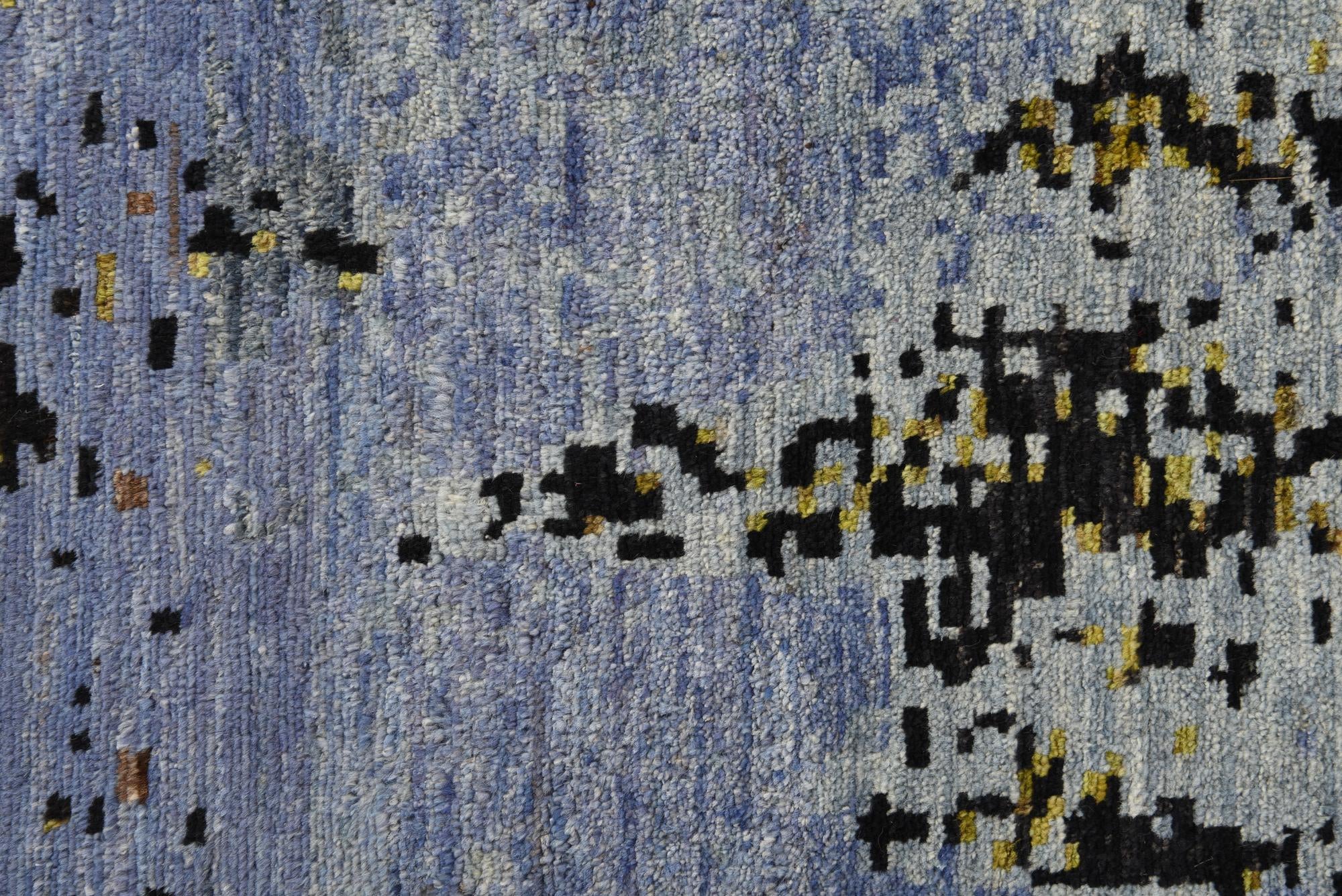 6' 5 x 9' 9 Hand Knotted Darya Rug