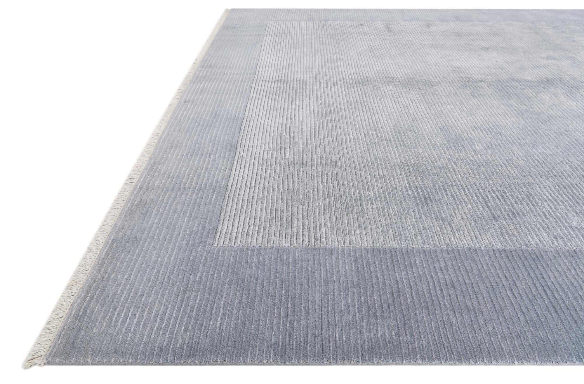 8' 2 x 11' 3 Hand Knotted Darya Wool Rug