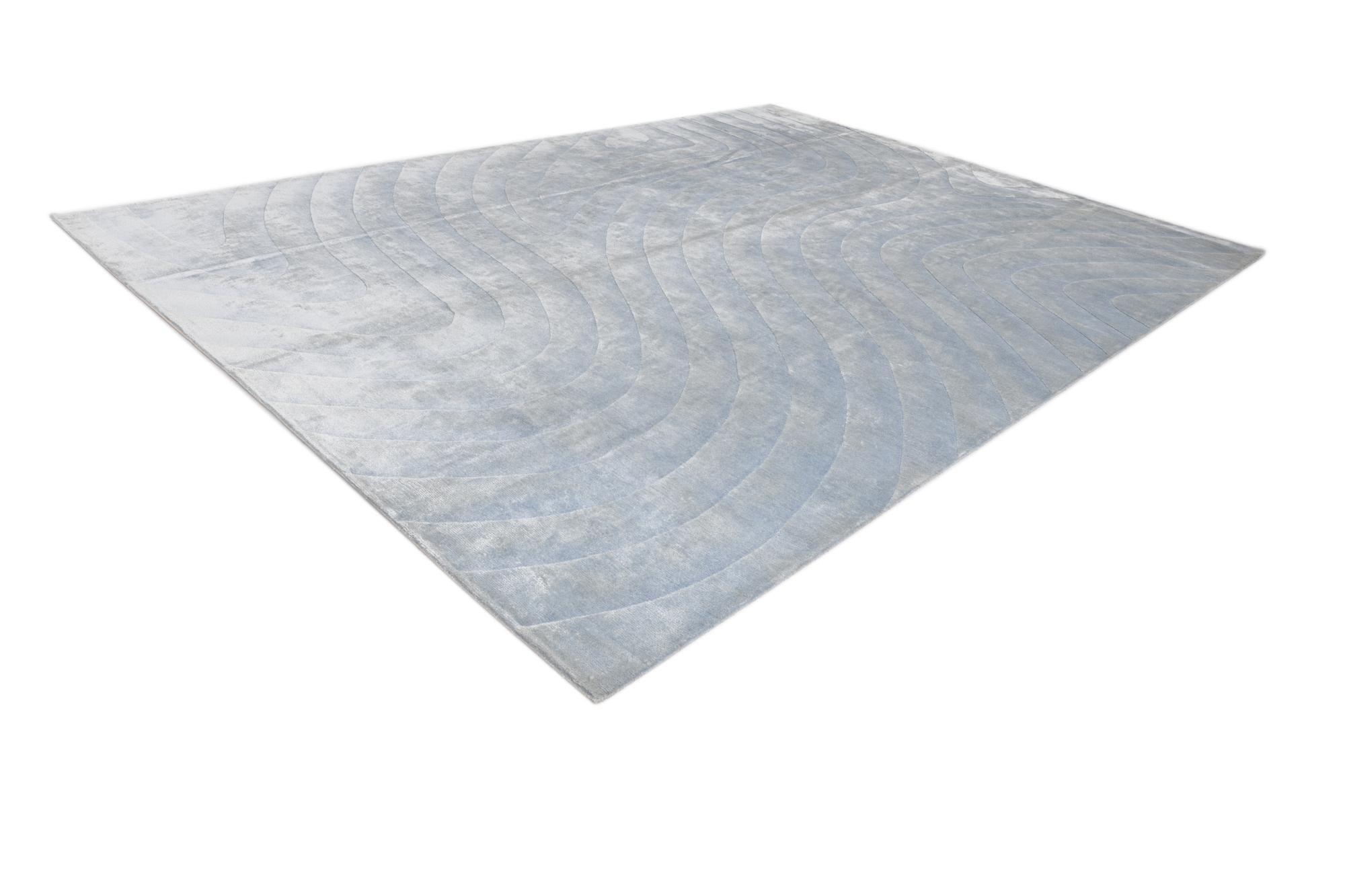 9' 10 x 13' 1 Hand Knotted Darya Wool Rug