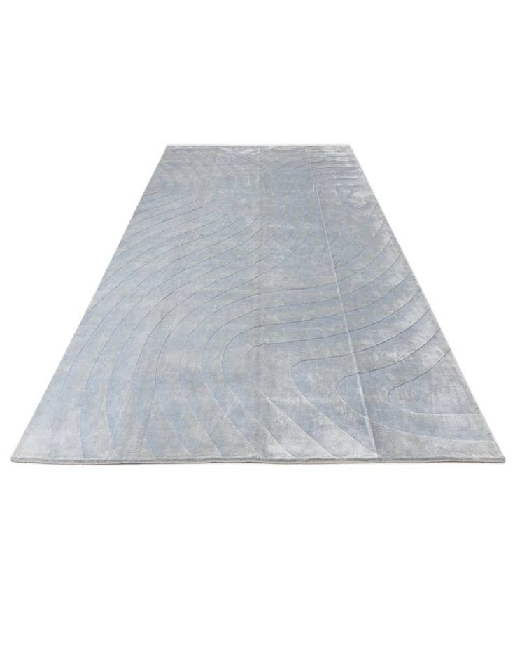 Detail image of 9' 10 x 13' 1  Hand Knotted Darya Wool Rug