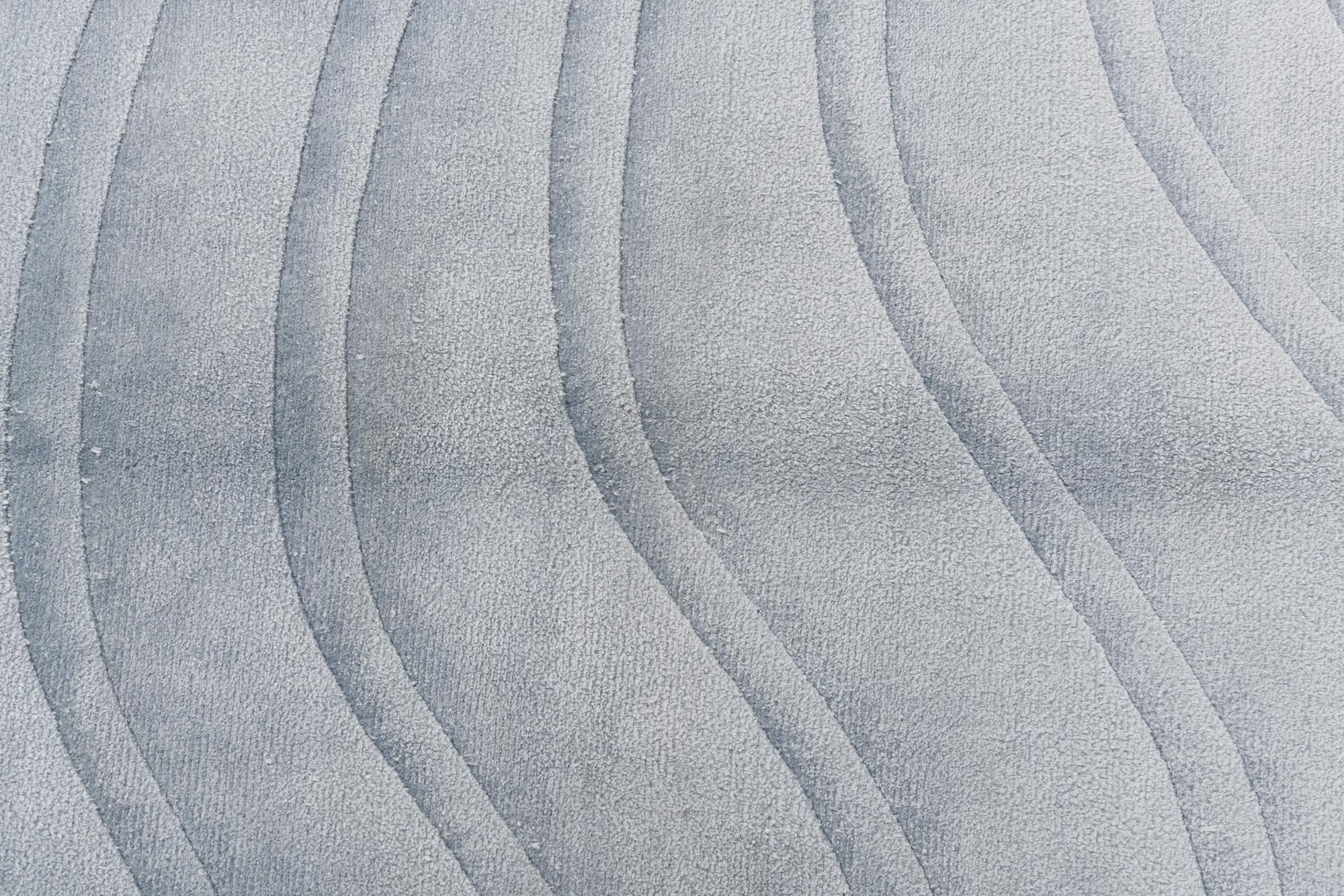 6' 7 x 9' 9 Hand Knotted Darya Wool Rug