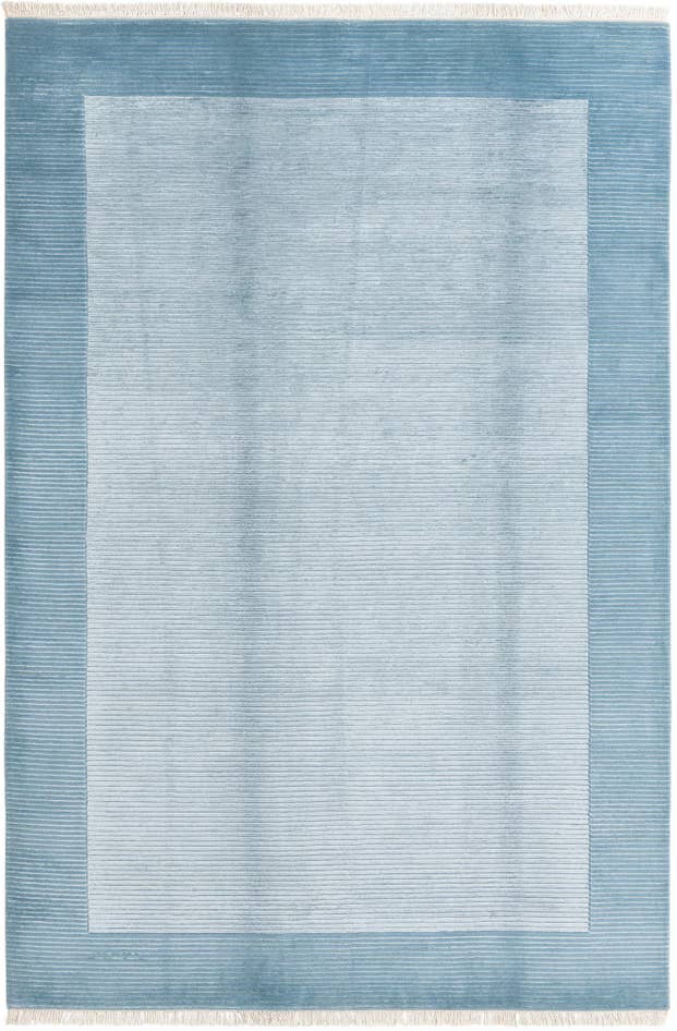 Detail image of 6' 8 x 10' Hand Knotted Darya Wool Rug