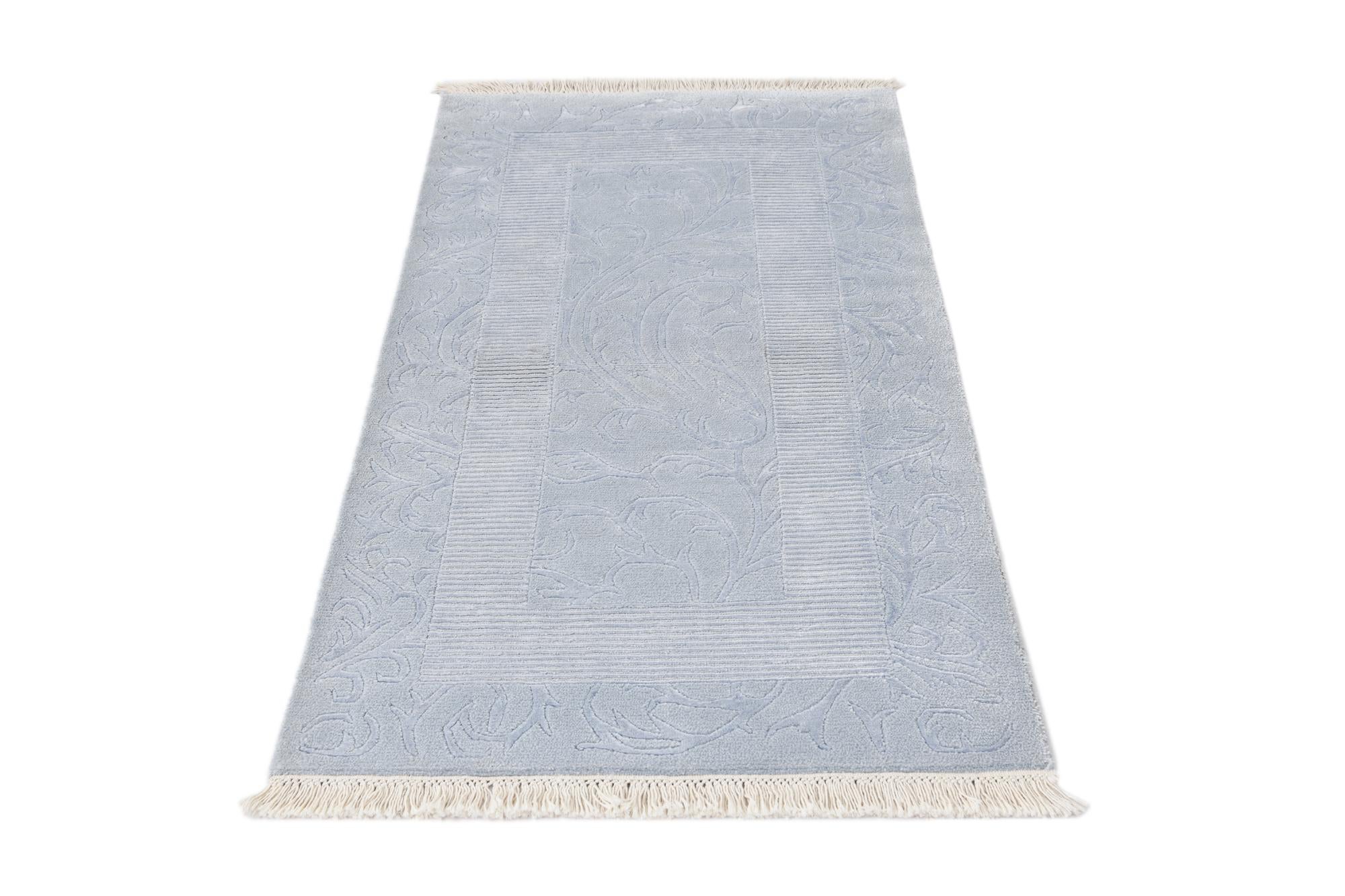 2' 9 x 5' 2 Hand Knotted Darya Wool Rug