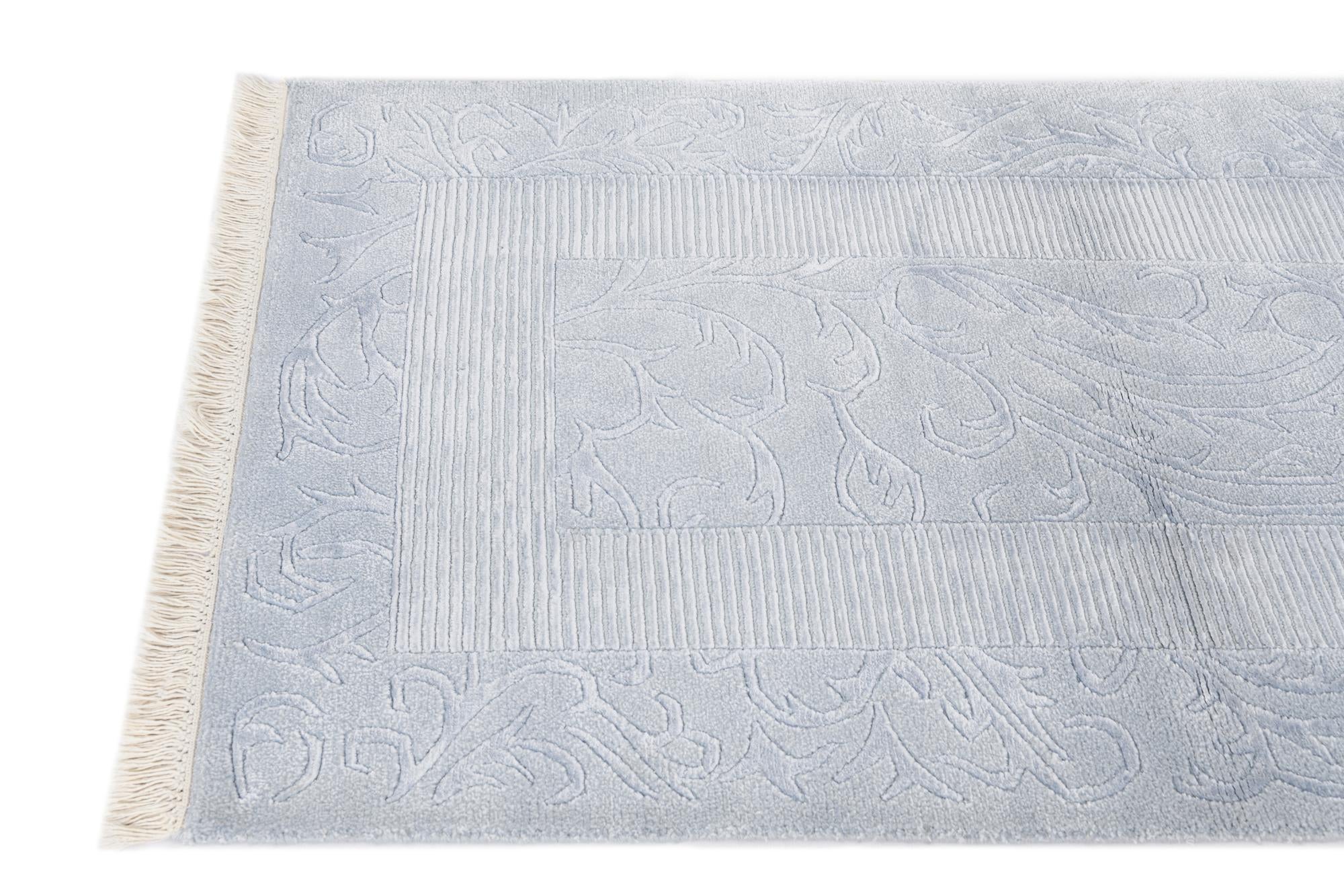 2' 9 x 5' 2 Hand Knotted Darya Wool Rug