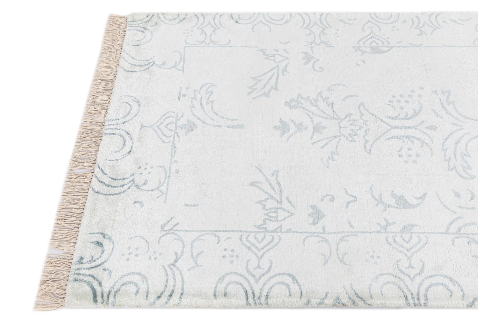 2' 8 x 5' Hand Knotted Darya Wool Rug