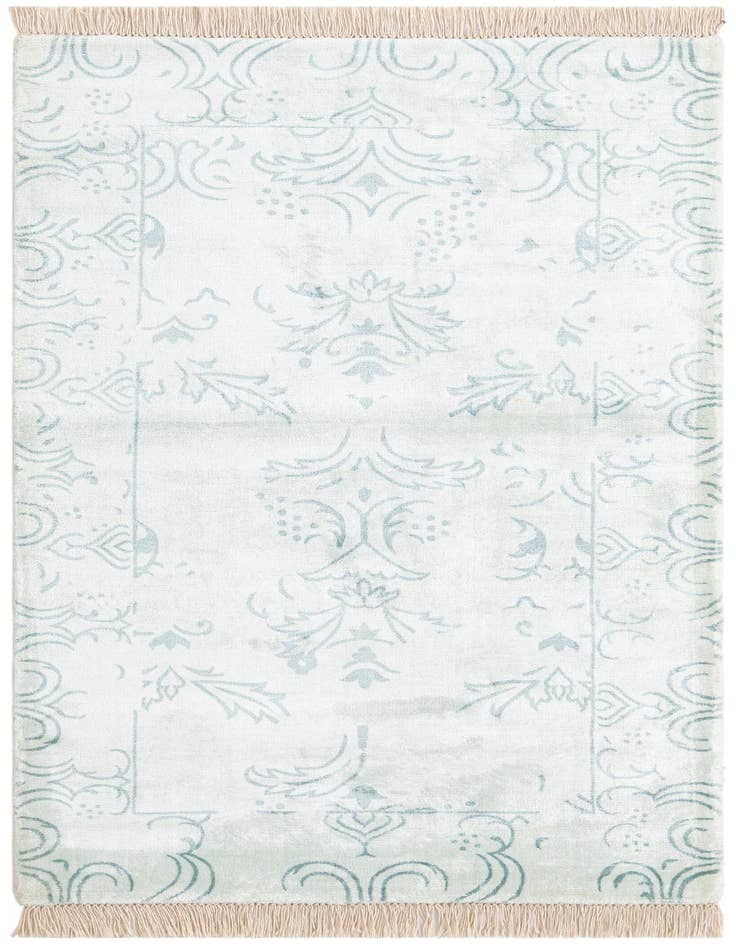 Detail image of 2' 8 x 5' Hand Knotted Darya Wool Rug