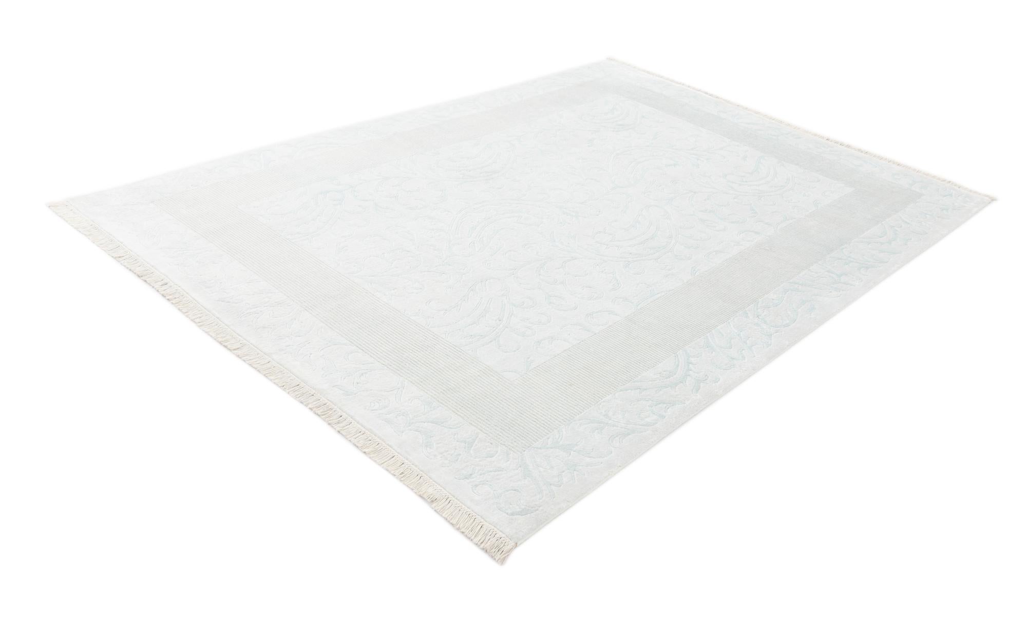 6' 9 x 9' 5 Hand Knotted Darya Wool Rug