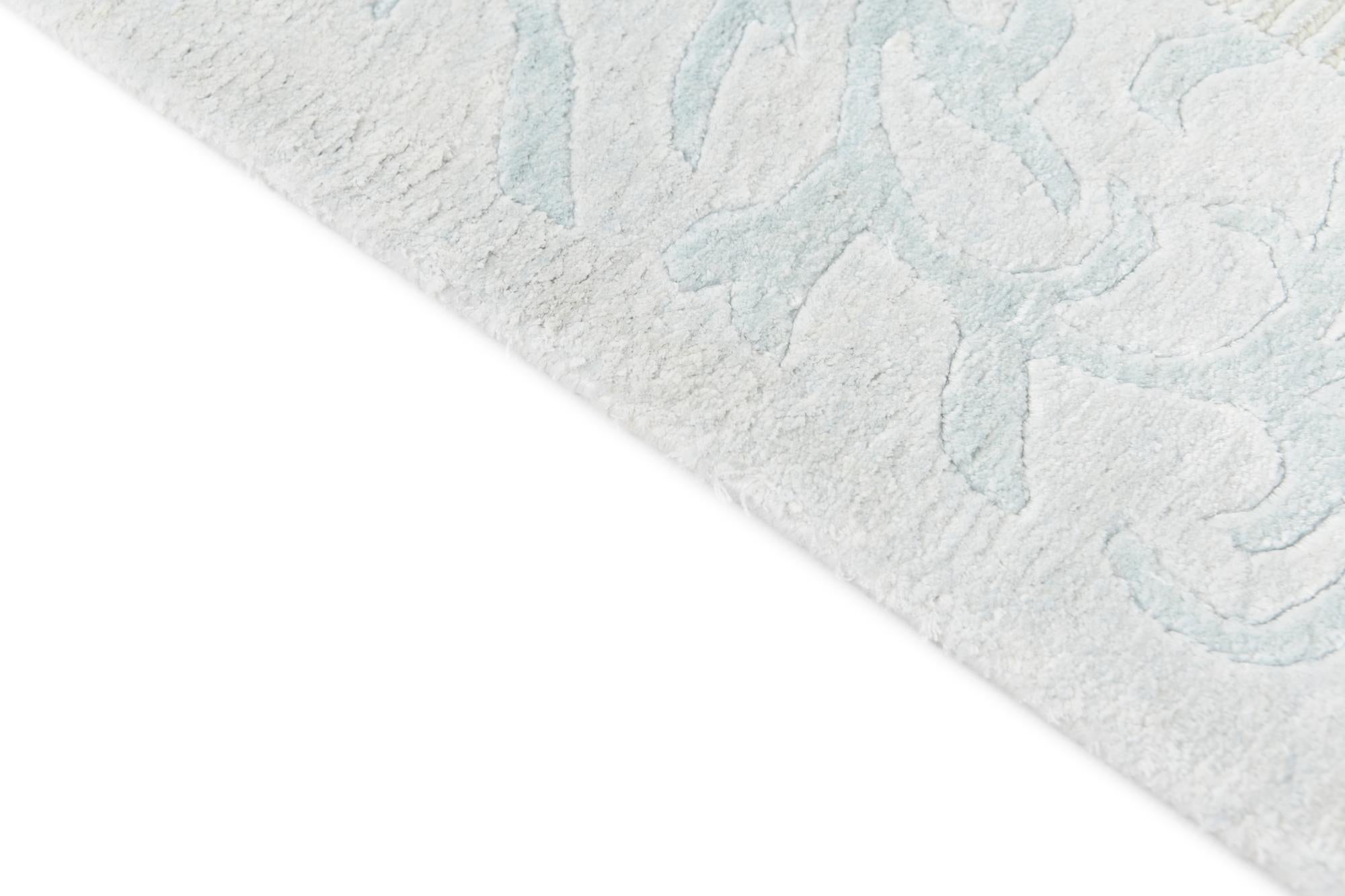 6' 9 x 9' 5 Hand Knotted Darya Wool Rug