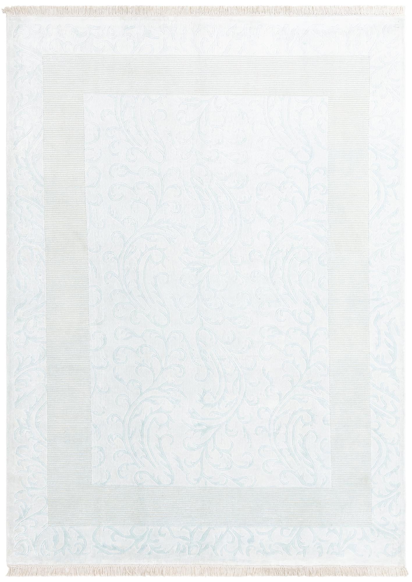 6' 9 x 9' 5 Hand Knotted Darya Wool Rug