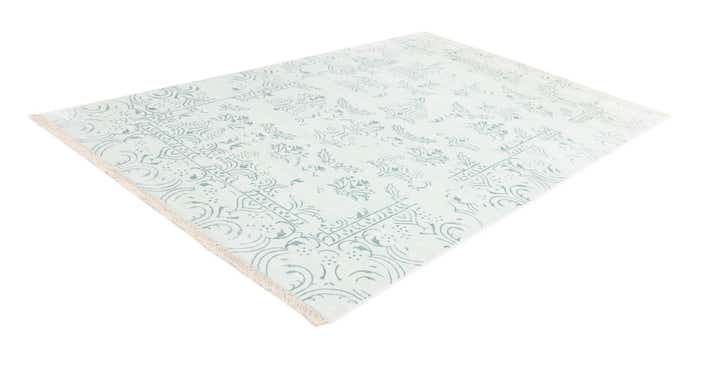 6' 7 x 9' 10 Hand Knotted Darya Wool Rug