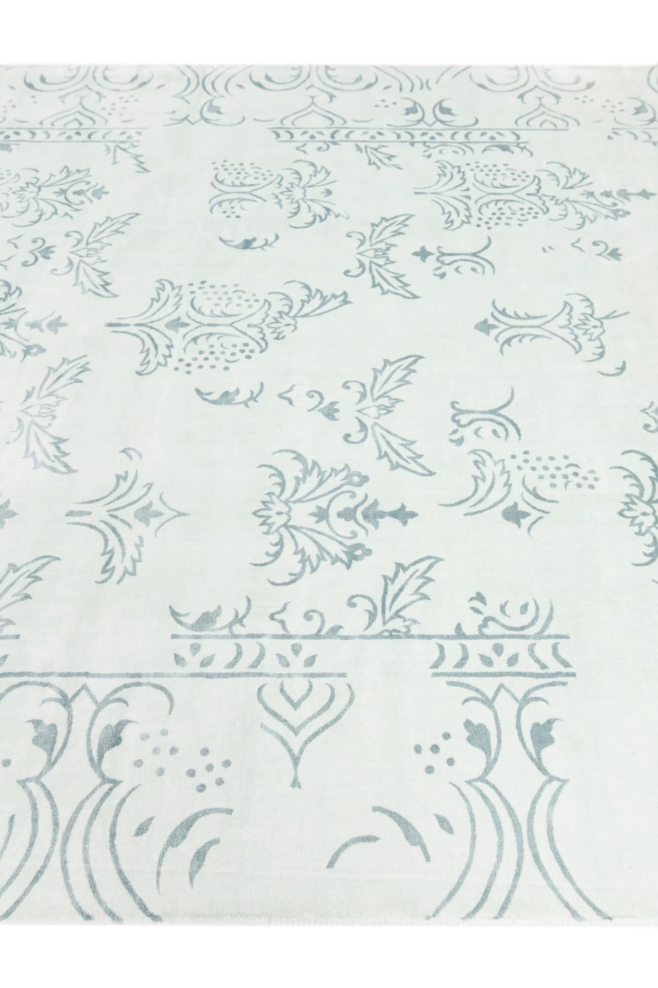6' 7 x 9' 10 Hand Knotted Darya Wool Rug