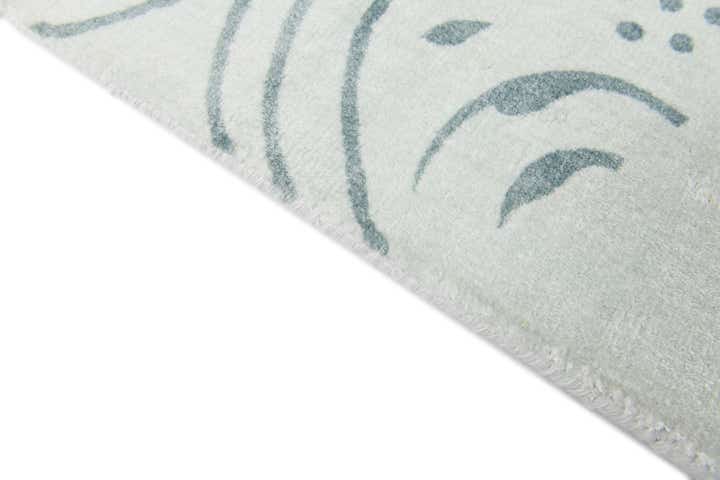 6' 7 x 9' 10 Hand Knotted Darya Wool Rug