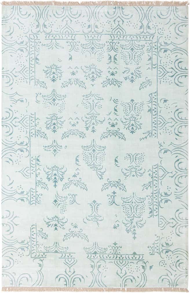 6' 7 x 9' 10 Hand Knotted Darya Wool Rug