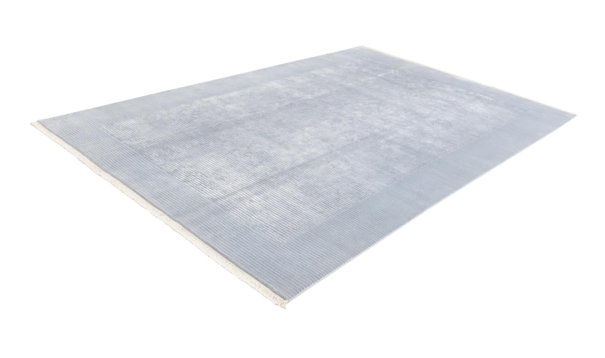 6' 7 x 10' Hand Knotted Darya Wool Rug