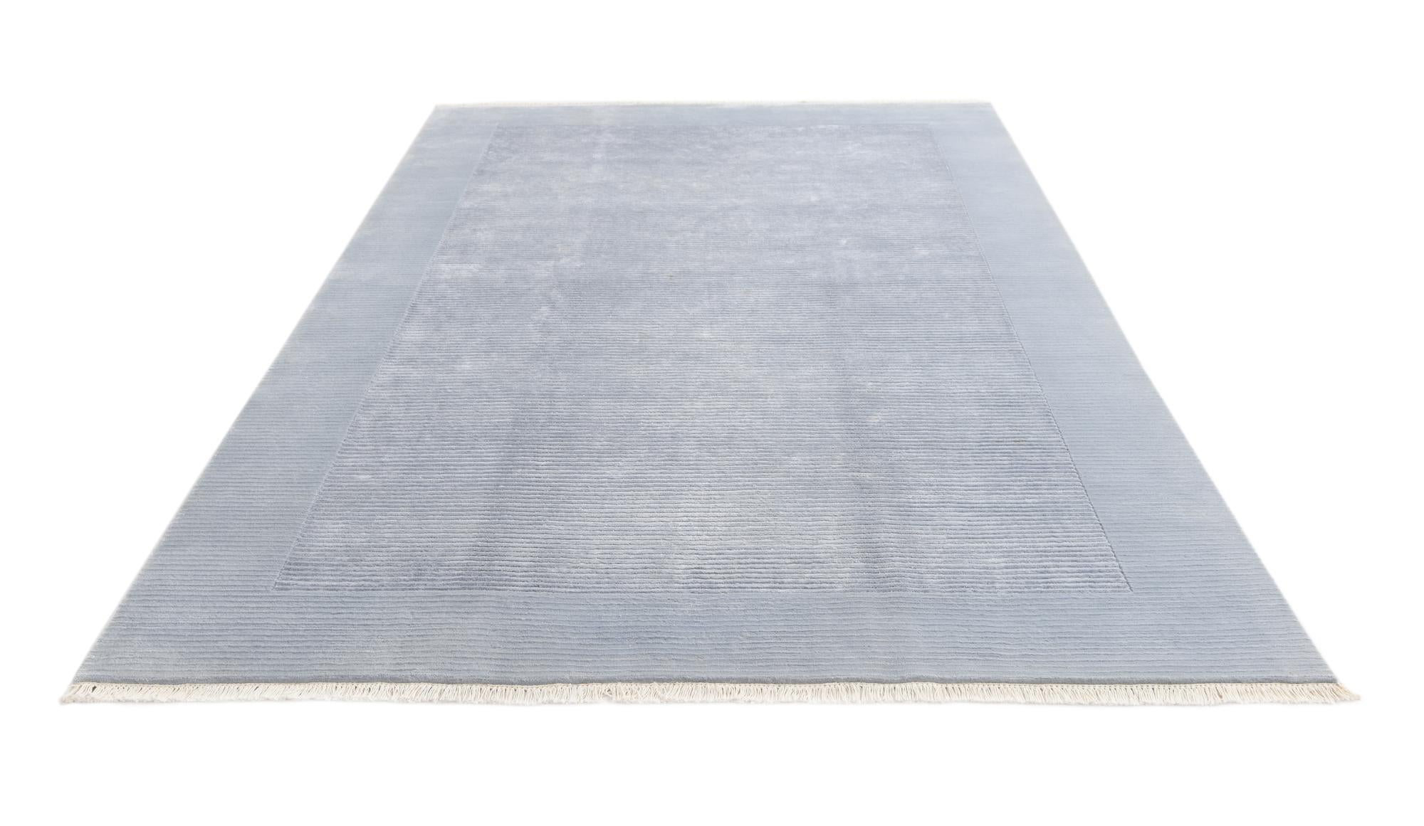 6' 7 x 10' Hand Knotted Darya Wool Rug