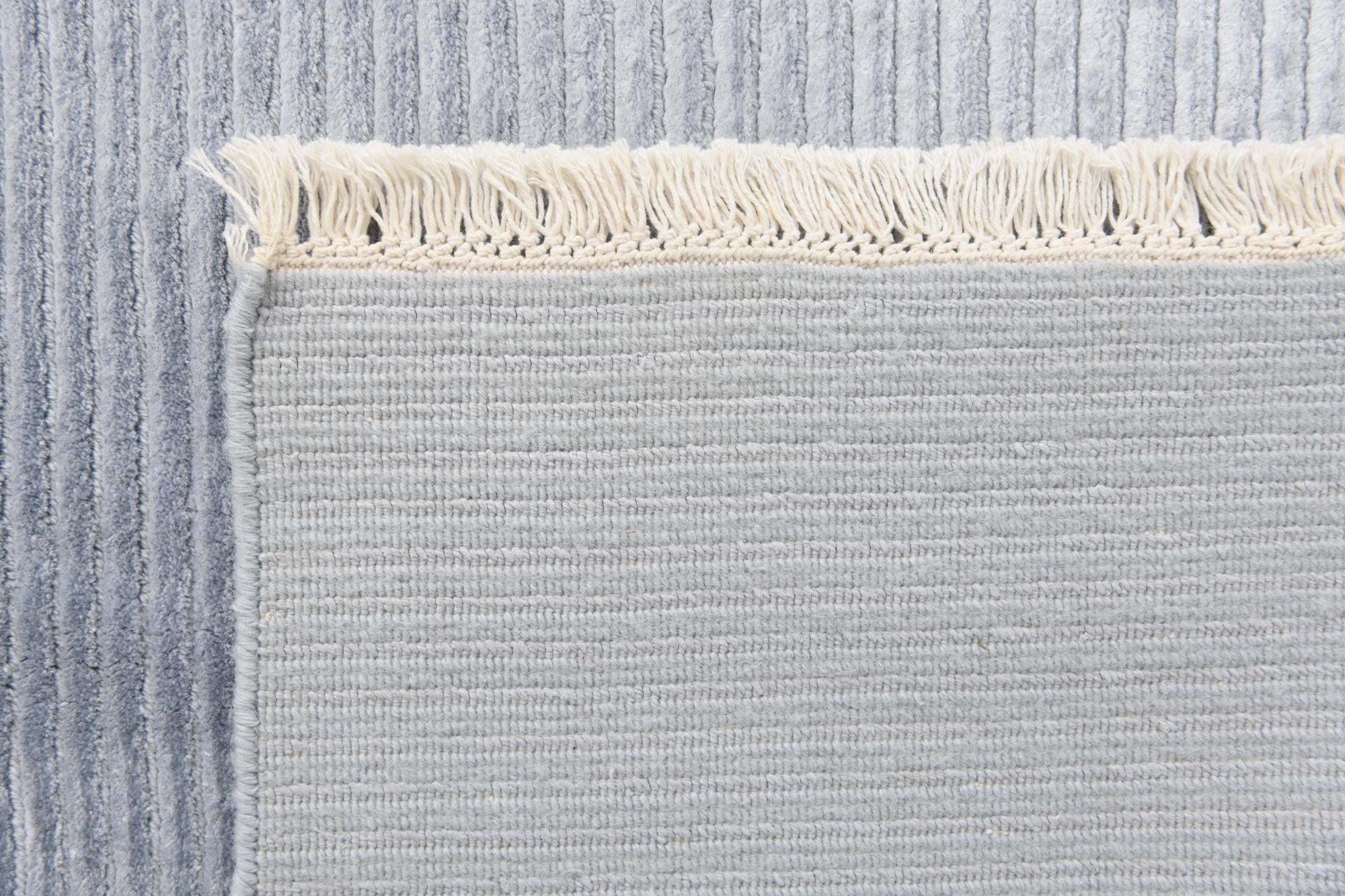 6' 7 x 10' Hand Knotted Darya Wool Rug