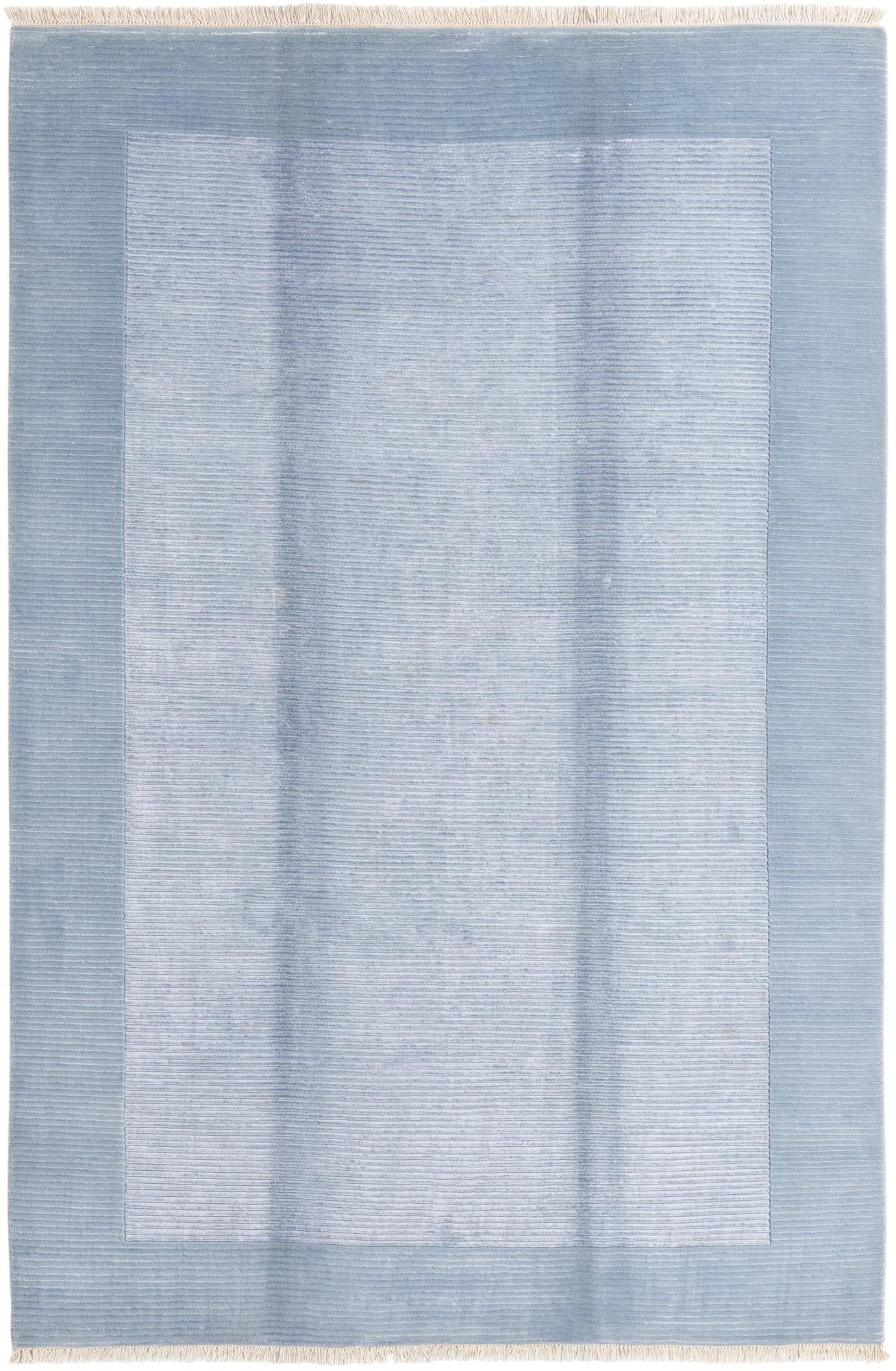 6' 7 x 10' Hand Knotted Darya Wool Rug