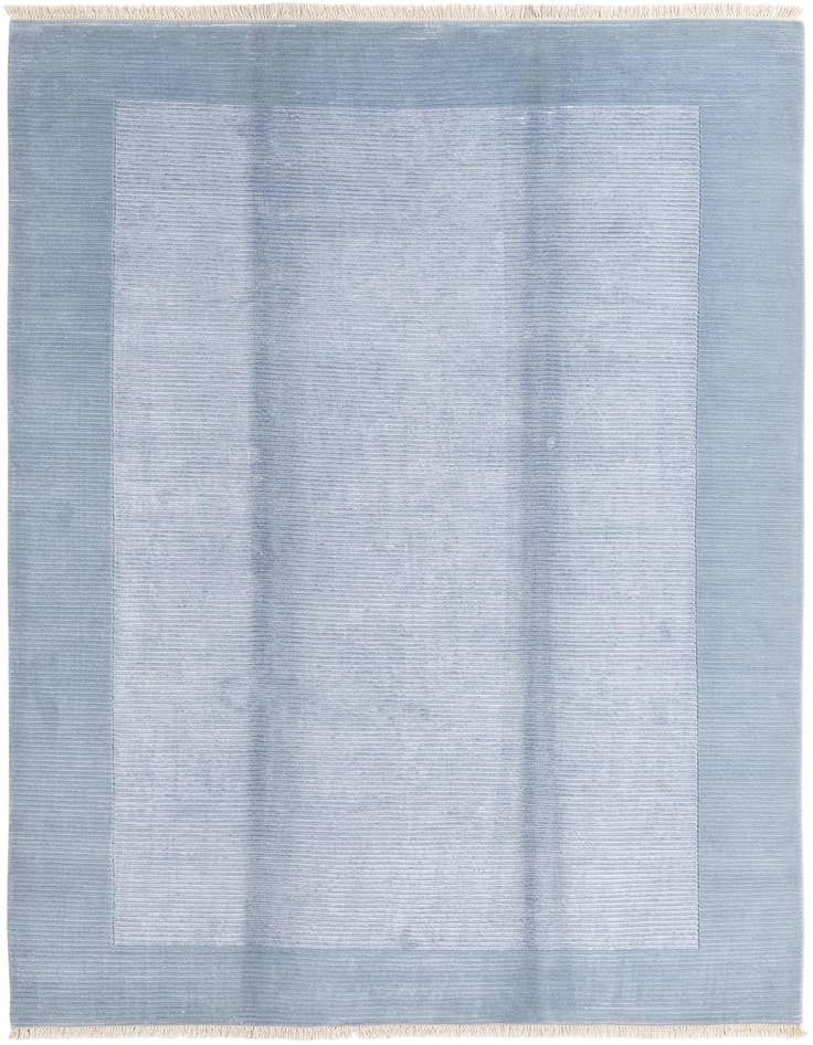 Detail image of 6' 7 x 10' Hand Knotted Darya Wool Rug
