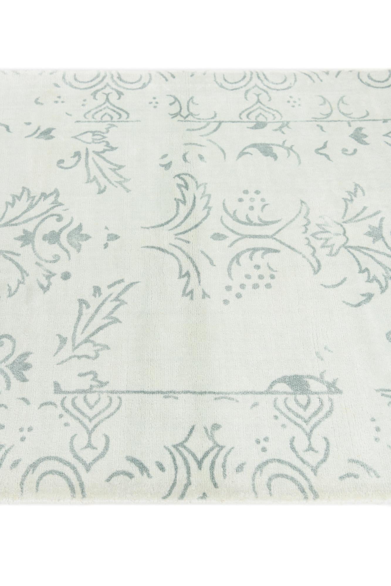 2' 7 x 4' 8 Hand Knotted Darya Wool Rug
