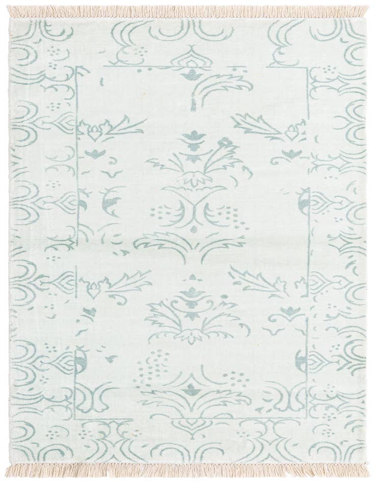 Detail image of 2' 7 x 4' 8 Hand Knotted Darya Wool Rug