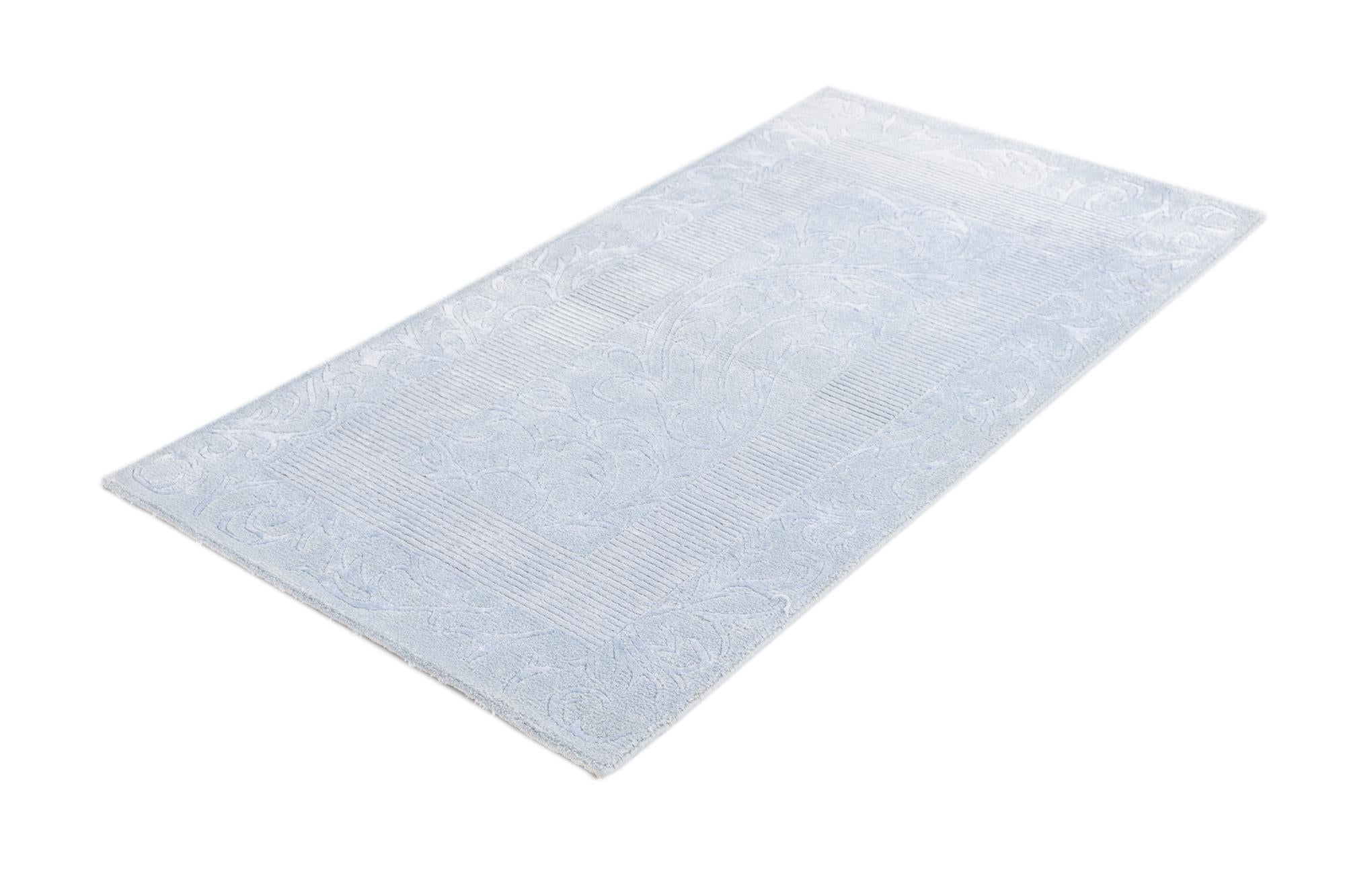 2' 7 x 4' 11 Hand Knotted Darya Wool Rug
