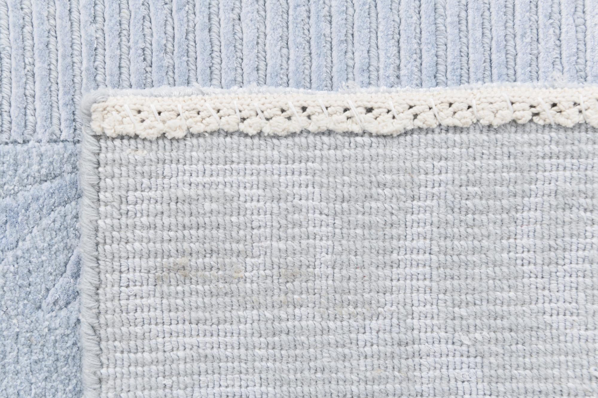 2' 7 x 4' 11 Hand Knotted Darya Wool Rug