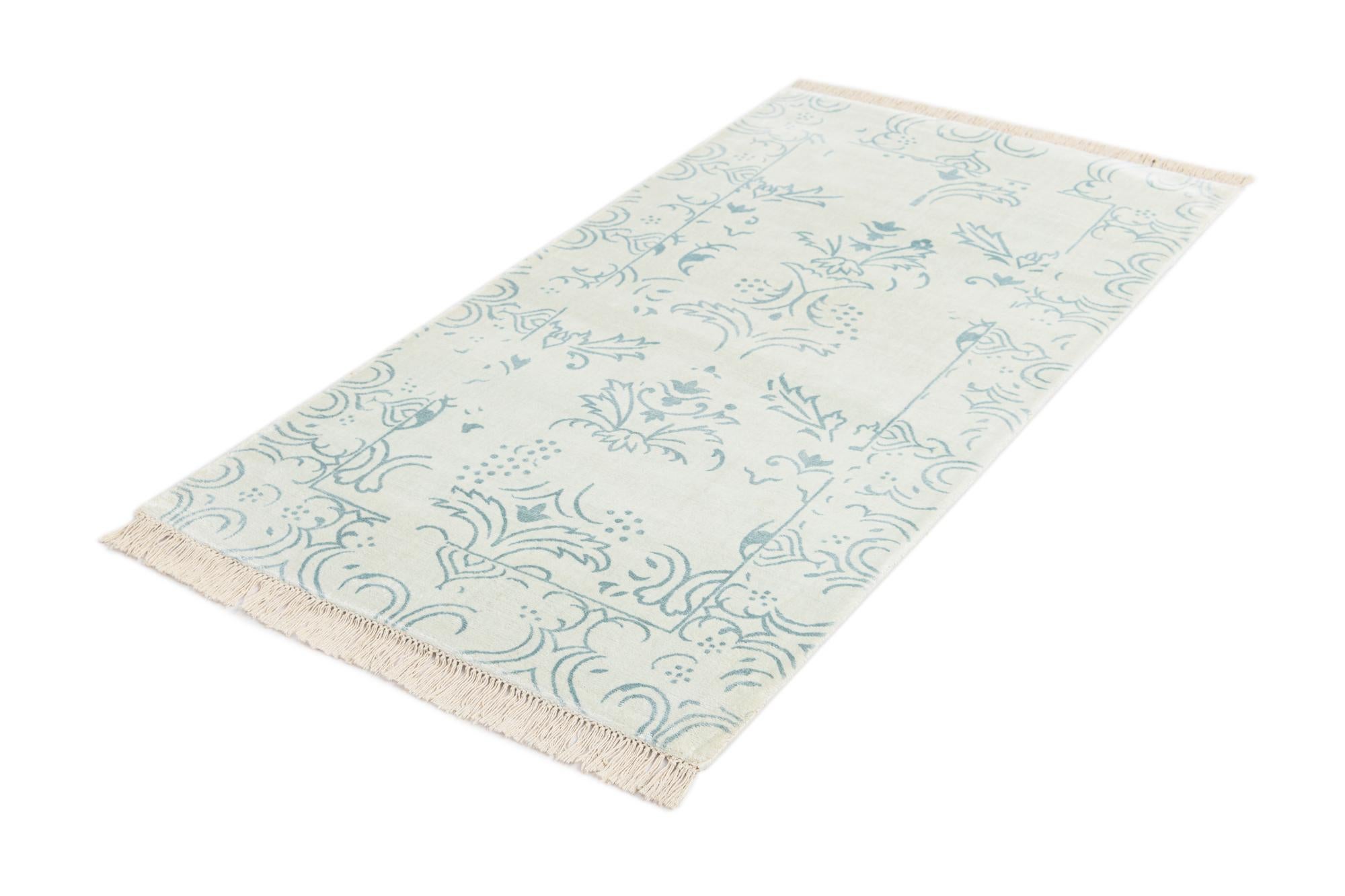 2' 7 x 5' Hand Knotted Darya Wool Rug