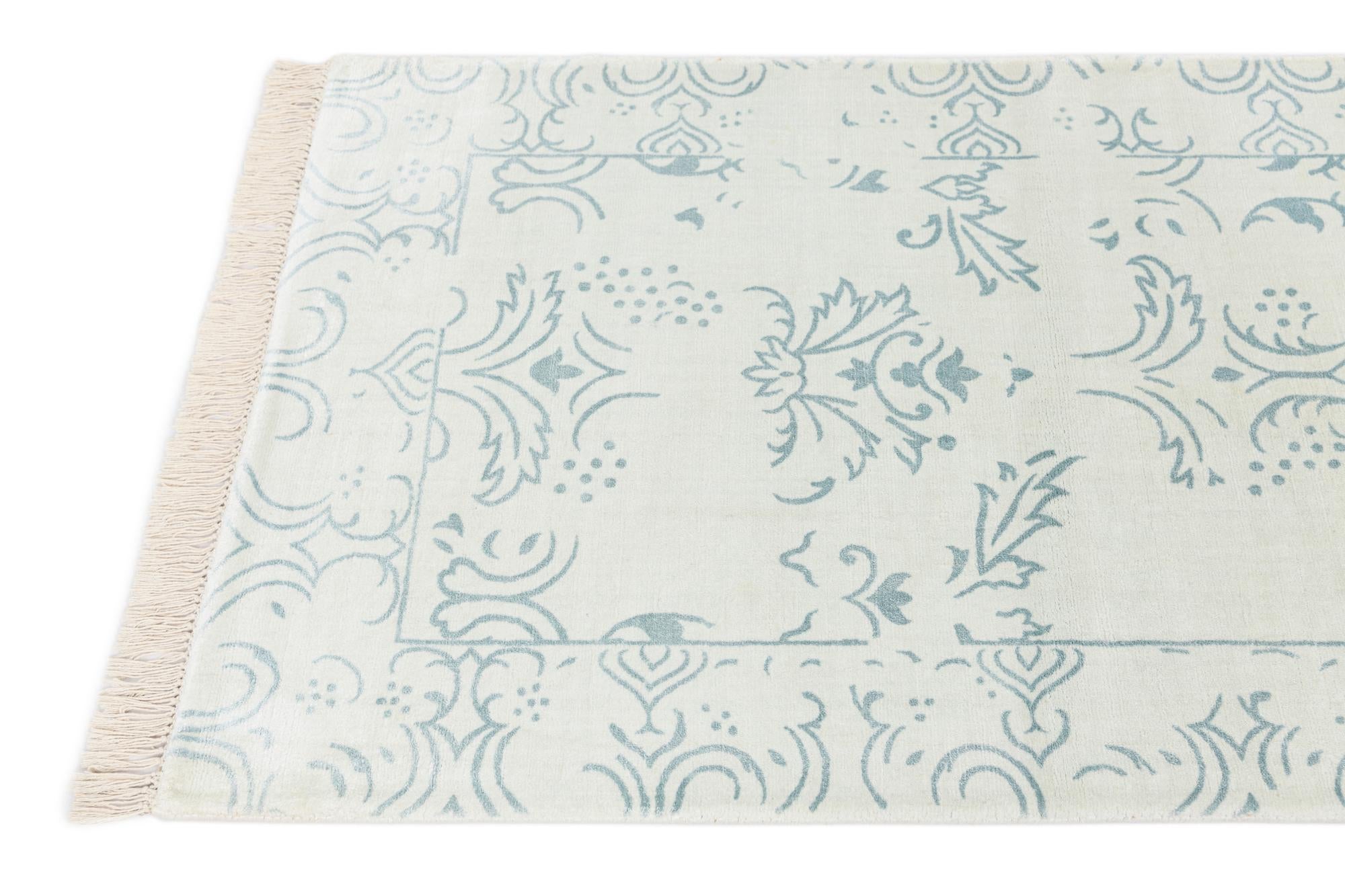 2' 7 x 5' Hand Knotted Darya Wool Rug
