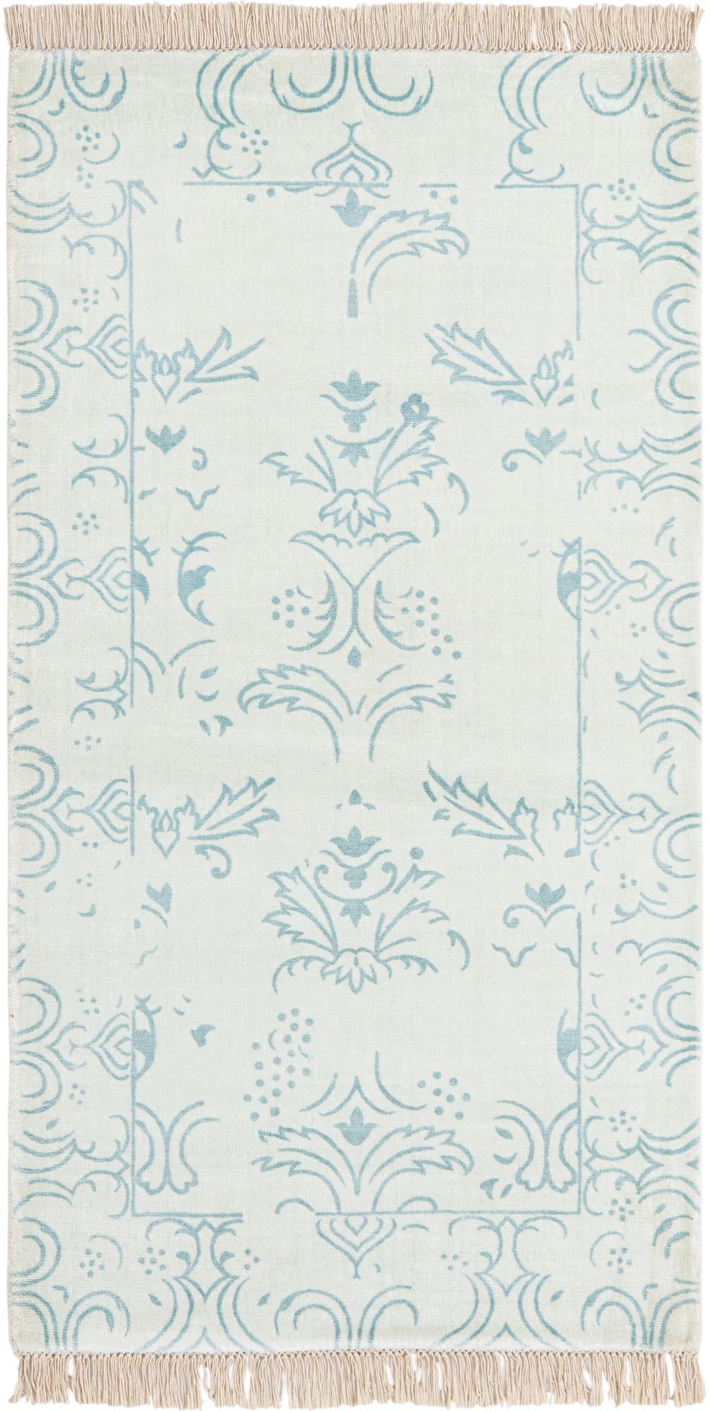 2' 7 x 5' Hand Knotted Darya Wool Rug