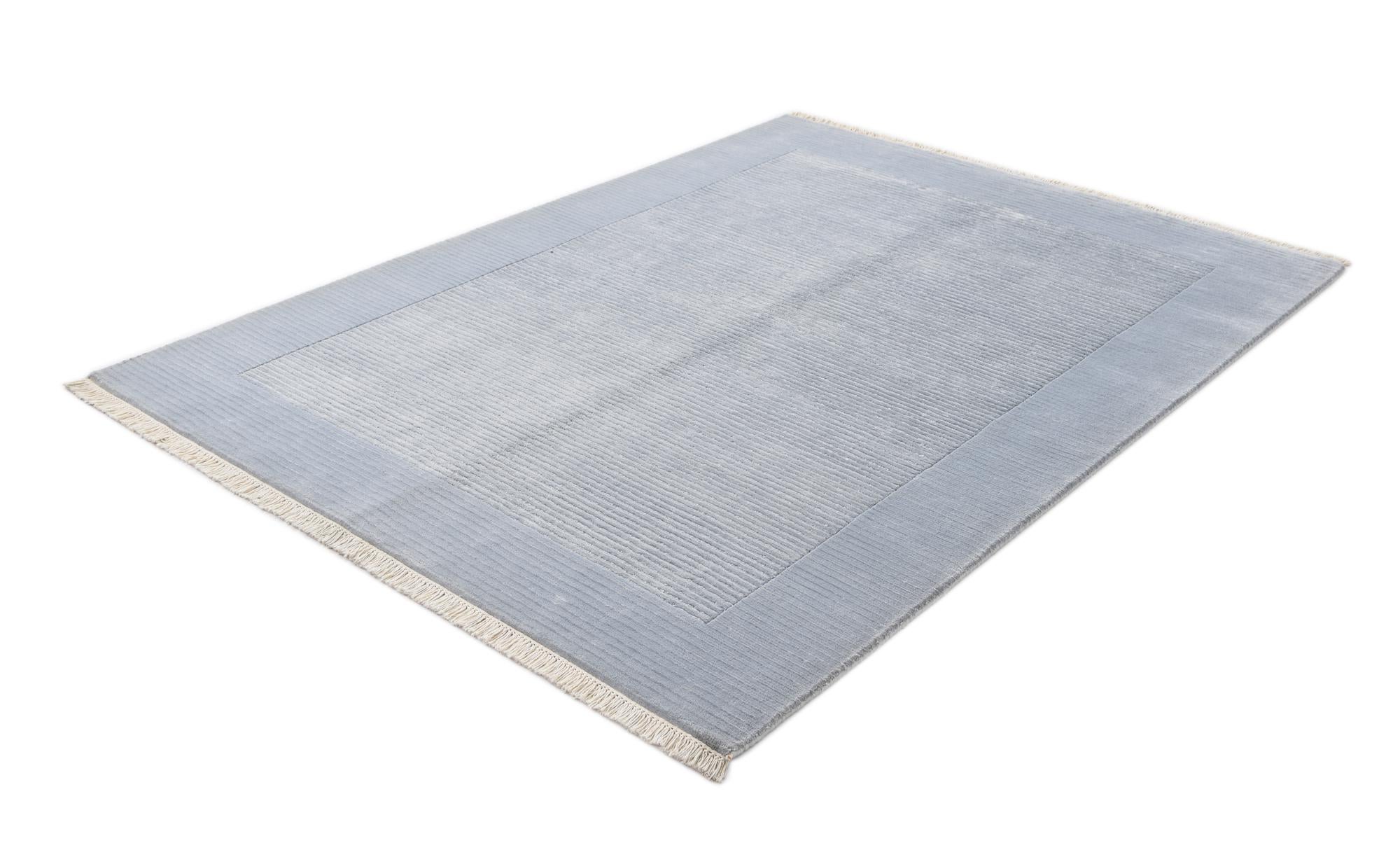 5' 1 x 6' 11 Hand Knotted Darya Wool Rug