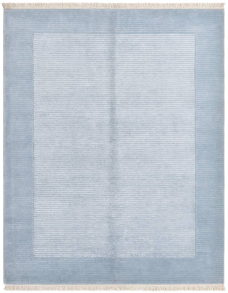 Detail image of 5' 1 x 6' 11 Hand Knotted Darya Wool Rug