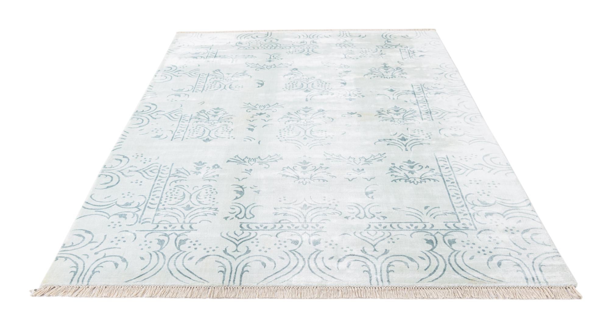 5' 3 x 7' 10 Hand Knotted Darya Wool Rug