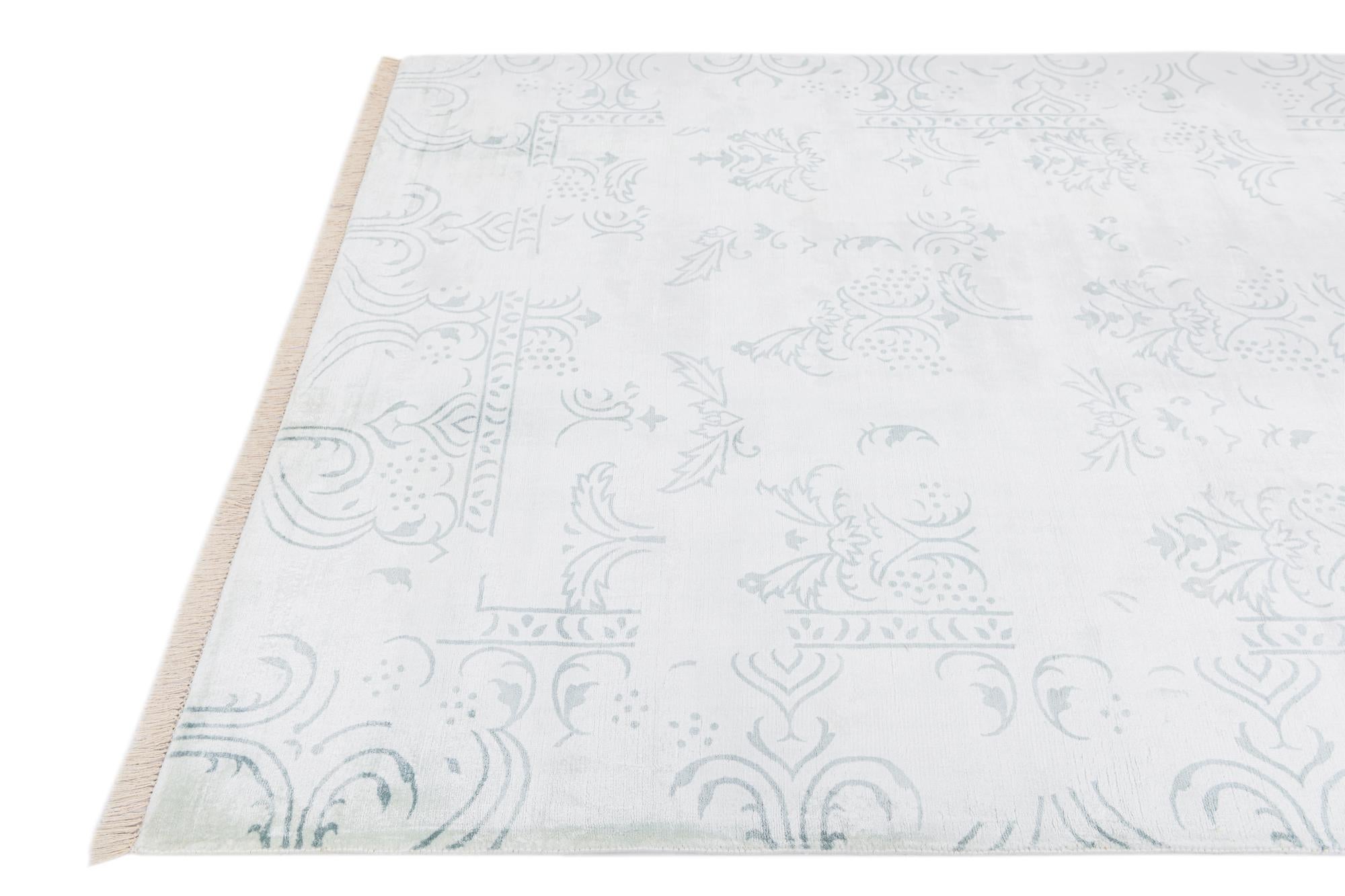 5' 3 x 7' 10 Hand Knotted Darya Wool Rug