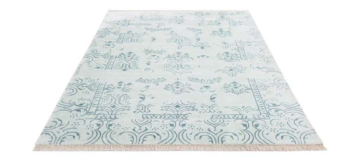5' 7 x 7' 10 Hand Knotted Darya Wool Rug