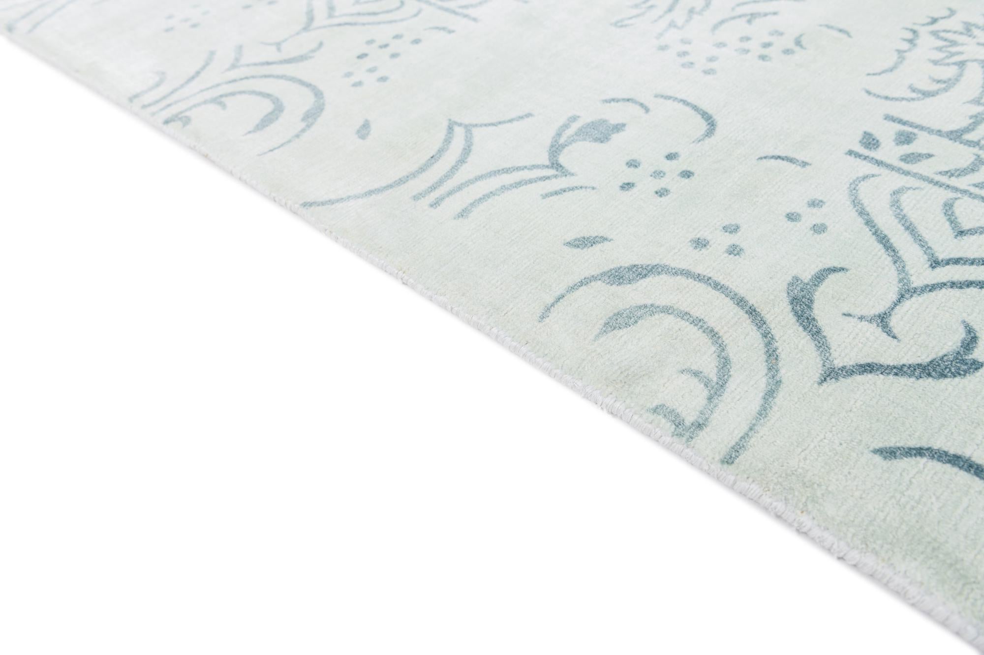 5' 7 x 7' 10 Hand Knotted Darya Wool Rug