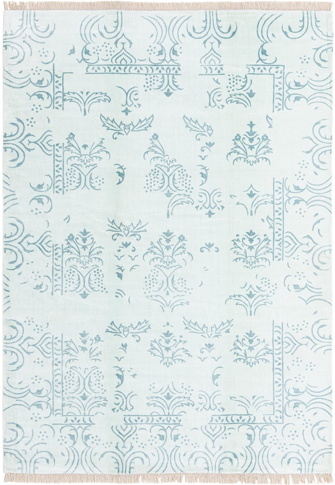 5' 7 x 7' 10 Hand Knotted Darya Wool Rug