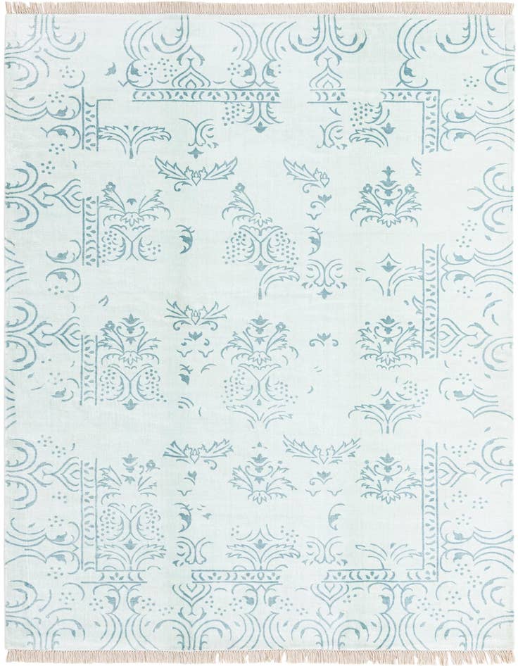 Detail image of 5' 7 x 7' 10 Hand Knotted Darya Wool Rug