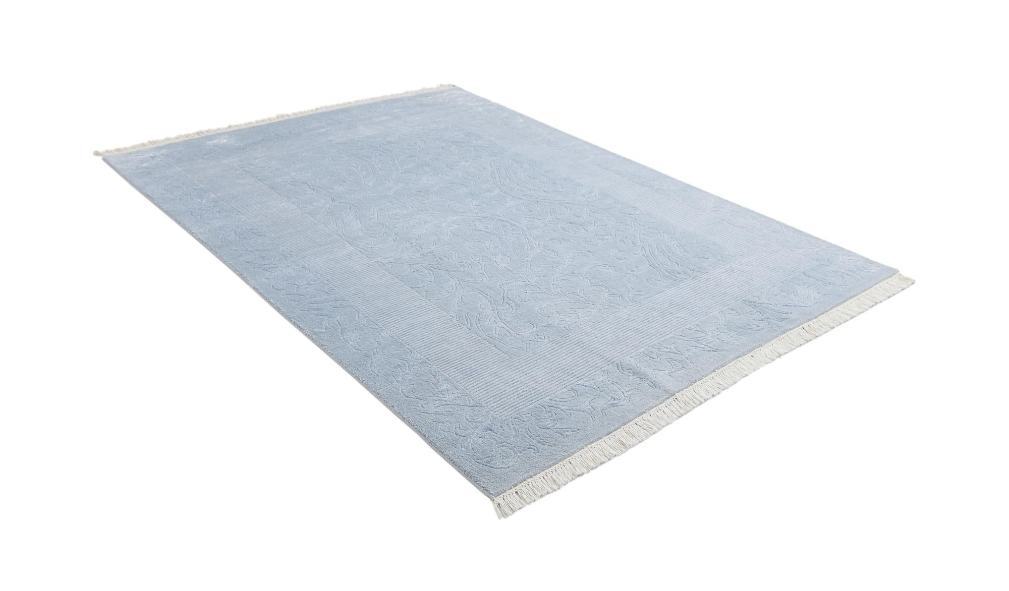 5' 7 x 7' 10 Hand Knotted Darya Wool Rug