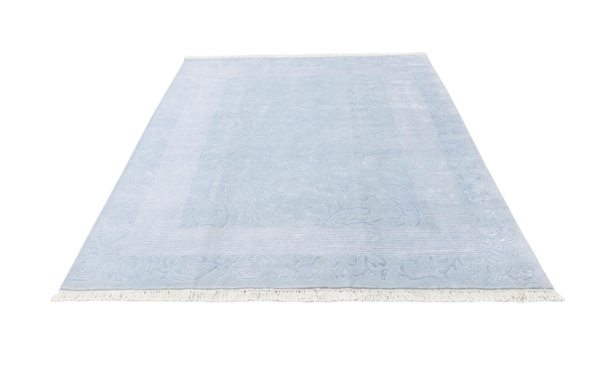 5' 7 x 7' 10 Hand Knotted Darya Wool Rug