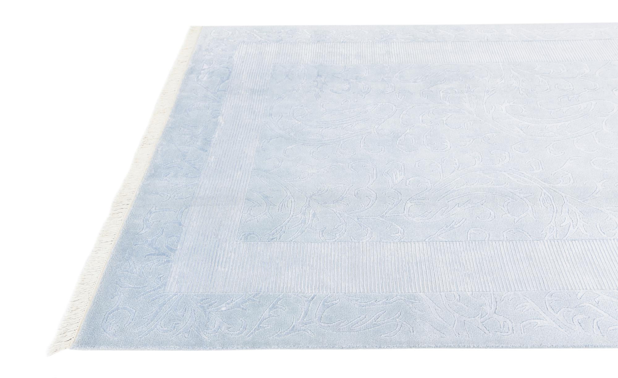 5' 7 x 7' 10 Hand Knotted Darya Wool Rug