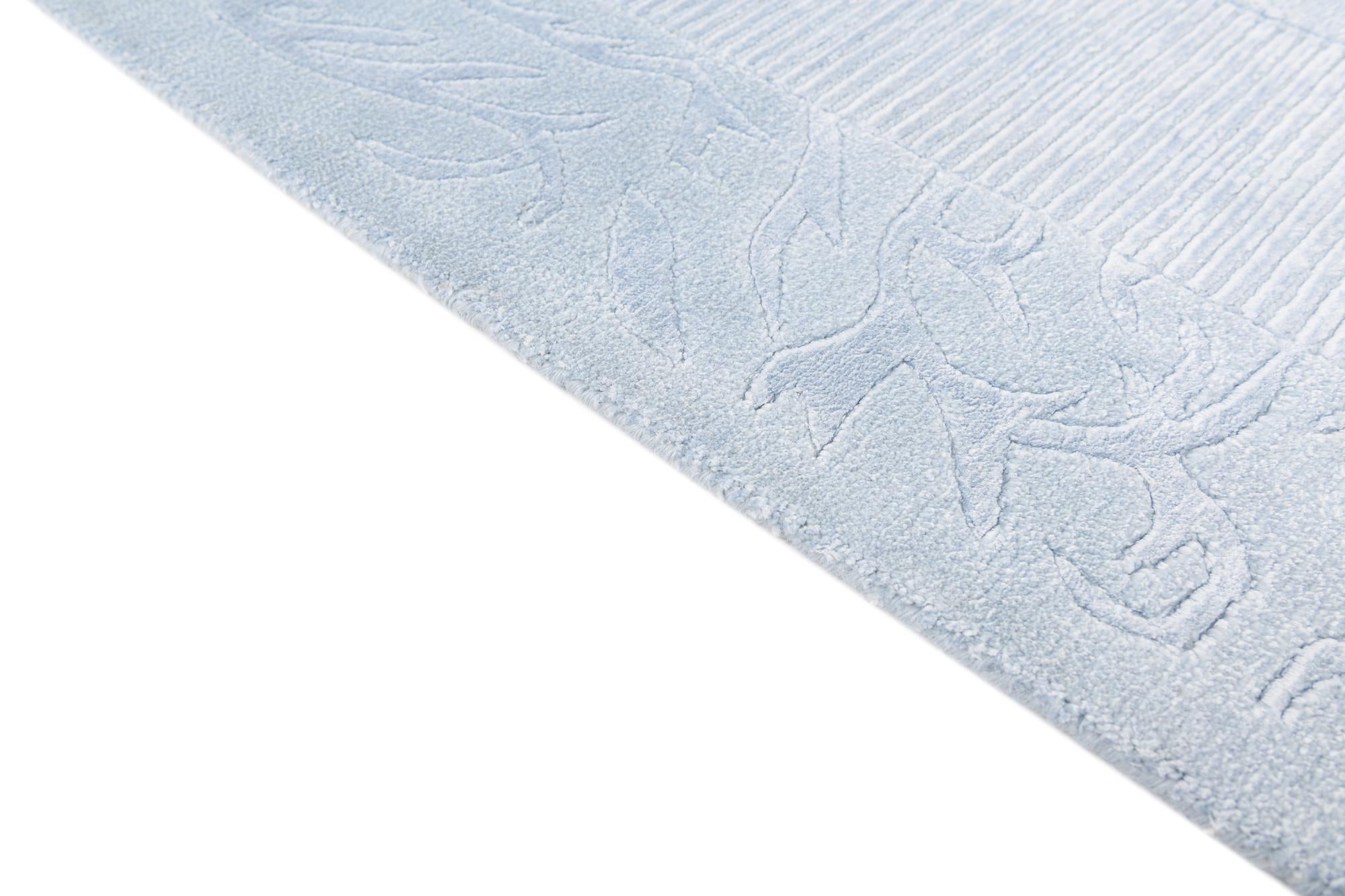 5' 7 x 7' 10 Hand Knotted Darya Wool Rug