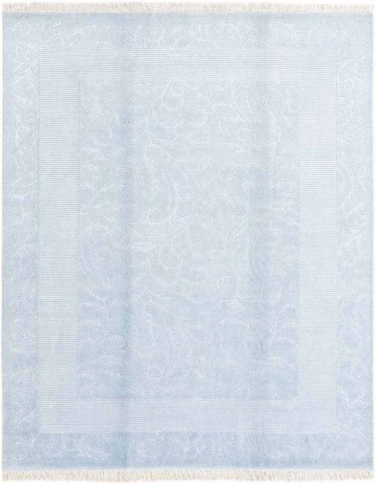 Detail image of 5' 7 x 7' 10 Hand Knotted Darya Wool Rug