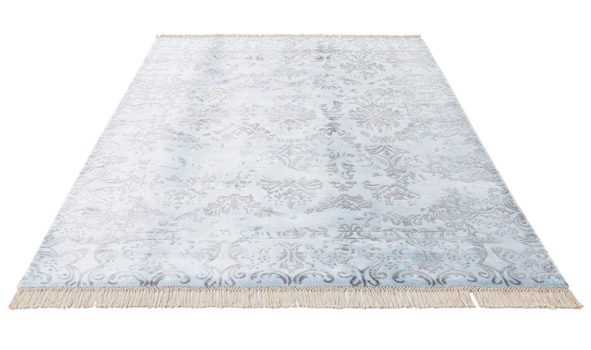 5' 5 x 7' 10 Hand Knotted Darya Wool Rug